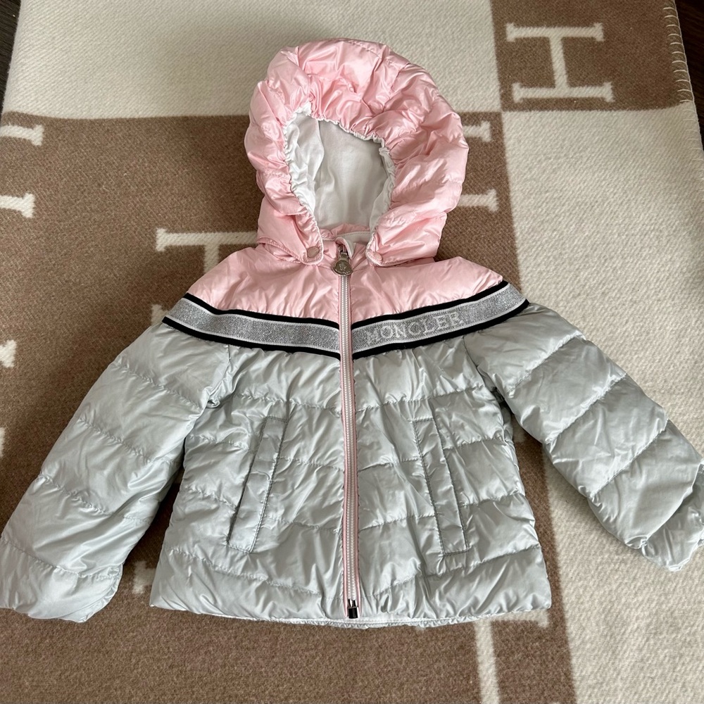 Moncler Enfant Quilted Puffer Jacket size 12-18